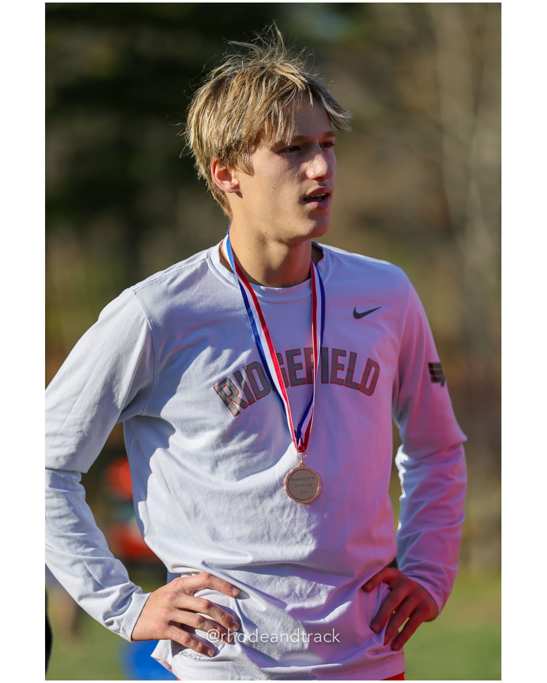Aidan Nelson, Ridgefield High School, P20, 16:55.54 - New England Cross Country Championships - Thetford Vt - November 8, 2025 – 2025 New E…